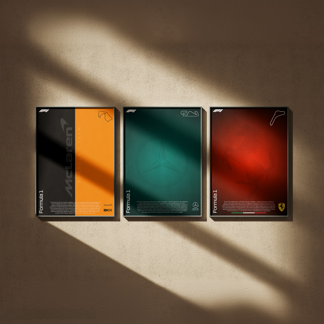 Pit Box Prints Keyholder Frame